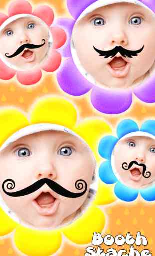 Mustache Booth HD Free - My Beard Mania App 1