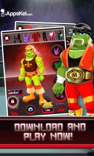 Mutant Wrestlers Dress Up – Wrestling Games Free 4