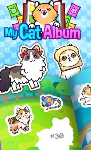 My Cat Album - Virtual Pet Sticker Book Game 1