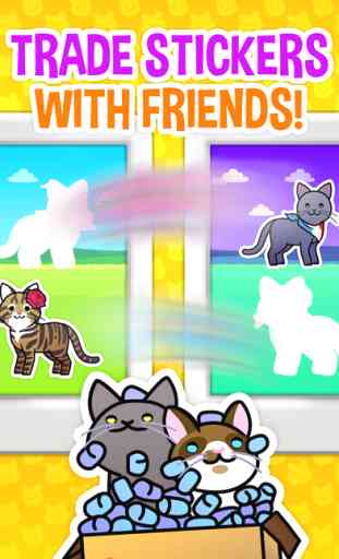 My Cat Album - Virtual Pet Sticker Book Game 3