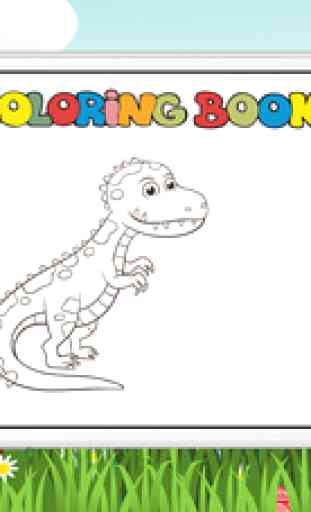 My Dinosaur Coloring Page for Preschool 3