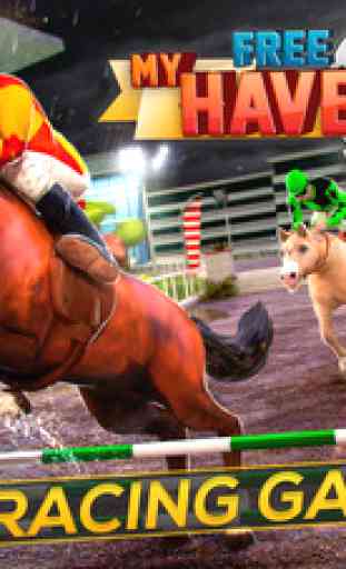 My Haven Horse Racing . Wild Horses Races Game 1