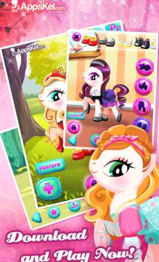 My High Pony Magic Creator- Dress Up Game for Free 4