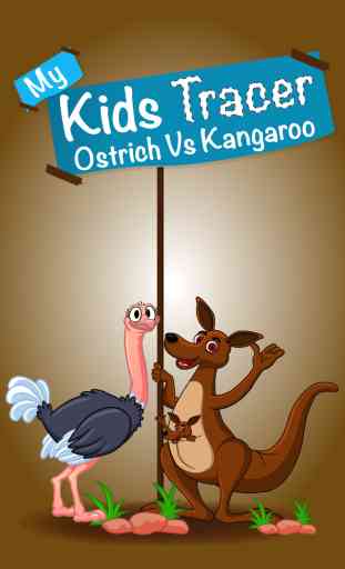 My Kids Tracer – Ostrich Vs Kangaroo 1