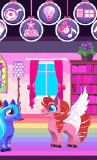 My Magic Castle - Pony & Unicorn Doll House and Decoration Game 1