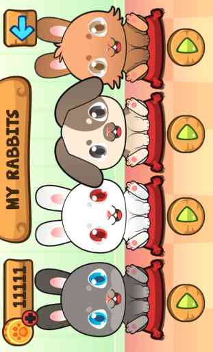 My Virtual Rabbit ~ Bunny Pet Game for Kids 3