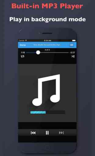 MyMP3 - Free MP3 Music Player & Convert Videos to MP3 4