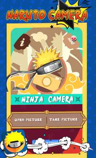 Naruto Edition Camera : Ninja Hair Fan Art Manga Sticker 4