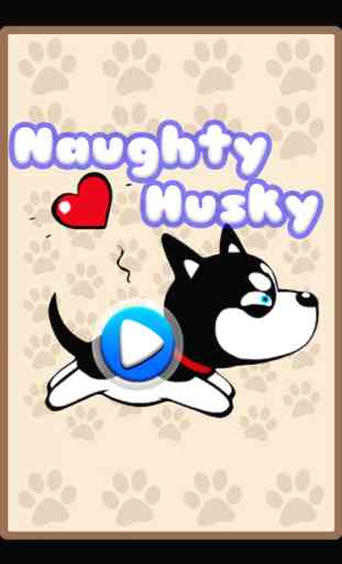 Naughty Husky Free-A puzzle sport game 1