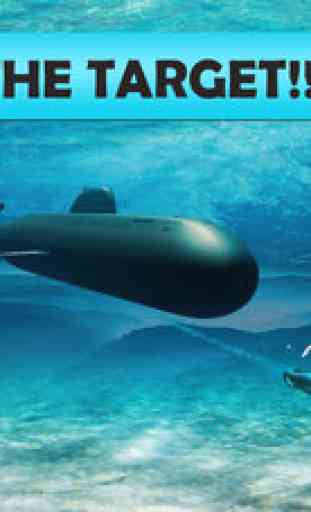 Navy War Submarine 3D 1