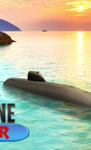 Navy War Submarine 3D 3