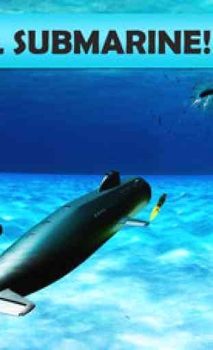 Navy War Submarine 3D 4
