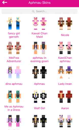 New Aphmau Skins for Minecraft PE & PC Edition 1