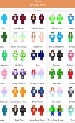 New Dinosaur Skins for Minecraft PE & PC Edition 4