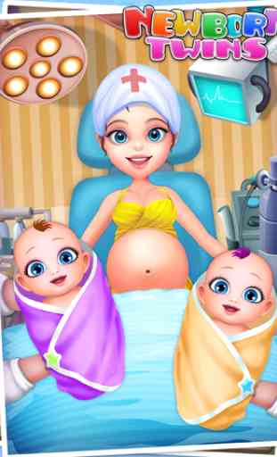 Newborn Twins Baby Care - Kids Games & New Baby 4