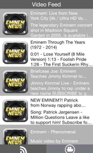 News App - for Eminem 2