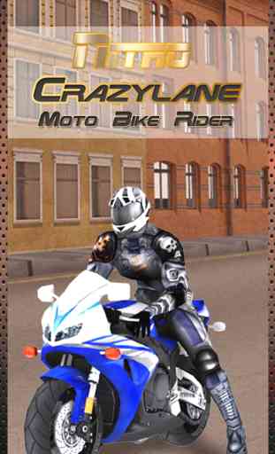 Nitro Crazy Lane Moto Bike Rider - Highway Motorcycle Traffic Stunt Street Drag Endless Race Game 1