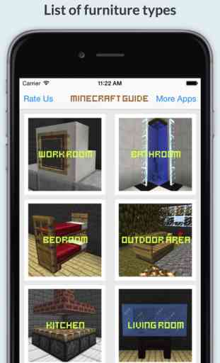 Offline Guide for Minecraft Furniture - Step by step how to building your house! 1
