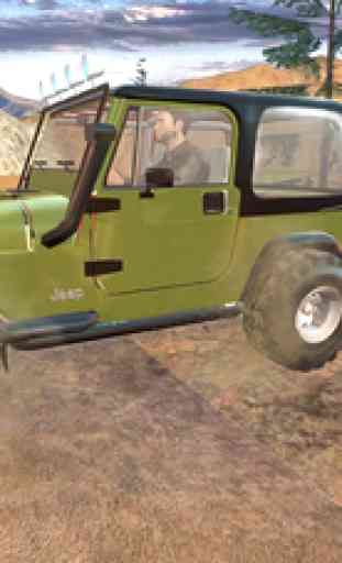 Offroad 4x4 Hill Flying Jeep - Fly  & Drive Jeep in Hill Environment 2
