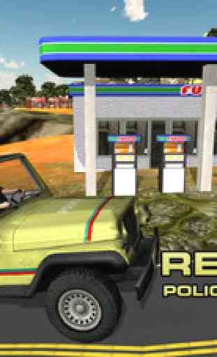 Offroad 4x4 Police Jeep – Chase & arrest robbers in this cop vehicle driving game 2