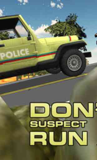 Offroad 4x4 Police Jeep – Chase & arrest robbers in this cop vehicle driving game 4