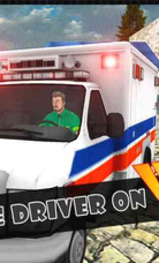 Offroad air ambulance duty simulator 2016- Best driving required for injured real paramedic help 1