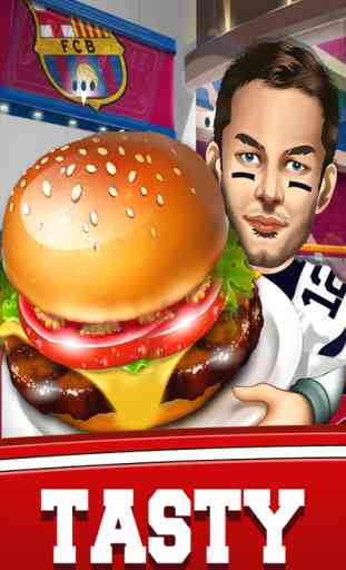 Olympics Cooking Cafe-teria World's Master Burger Chef Food Court Hamburger Fever games 1