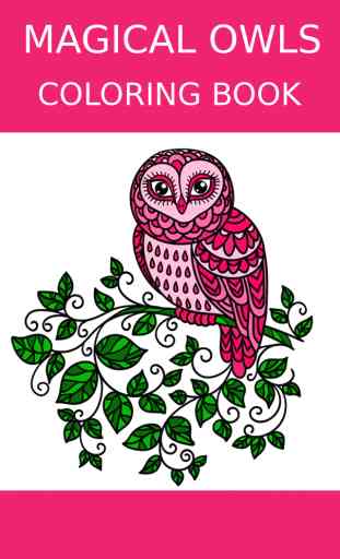 Owl Coloring Book For Adults: Free Fun Adult Coloring Pages - Relaxation Anxiety Stress Relief Color Therapy Games 1