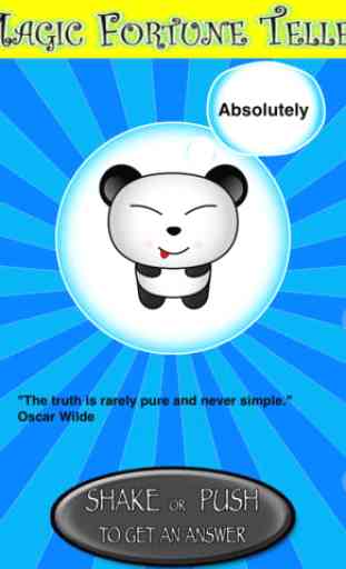 Panda's Magic Fortune Teller - A Crystal Ball to Predict The Future 4