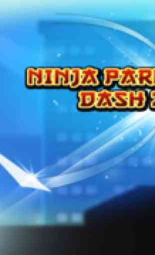 Ninja Parkour Dash 2: Escaping Vector Samurai Shurikens Fight 2