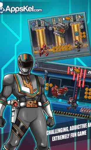 Ninja Samurai Power Charge – Megaforce Troopers Games for Pro 4