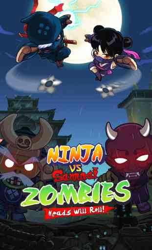 Ninja vs Samurai Zombies 1