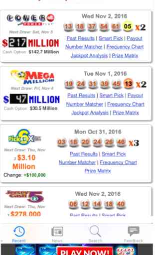 NJ Lottery Results 1