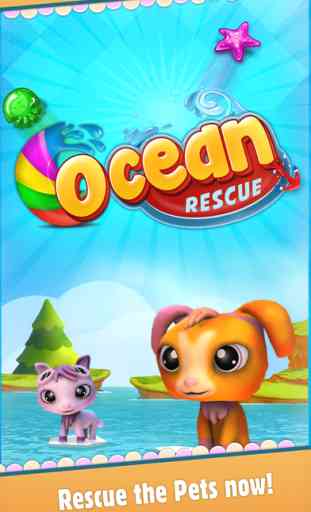 Ocean Rescue Mania. Charm Heroes Help Fish & Pets Quest 1
