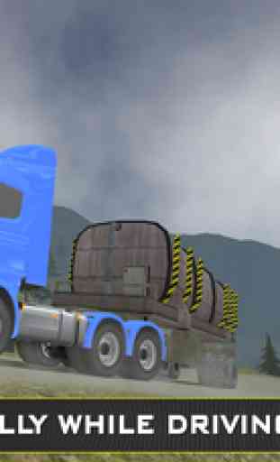 Off Road Cargo Heavy Trailer Truck Simulator 3D 3