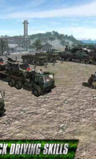 Off Road Heavy Driving - Army Transport Cargo Game 2