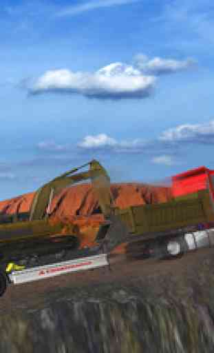 Off Road Truck Simulator Pro: Rescue Excavator Sim 3