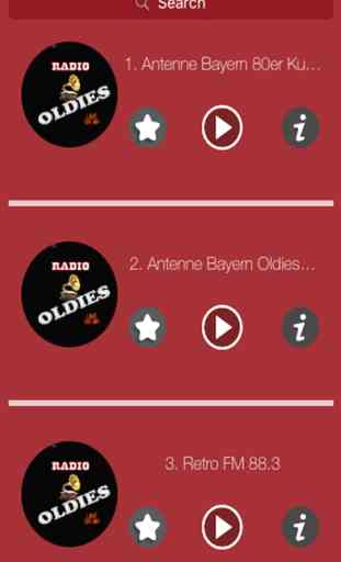 Oldies Radios - Top Stations Music Player FM/AM 3