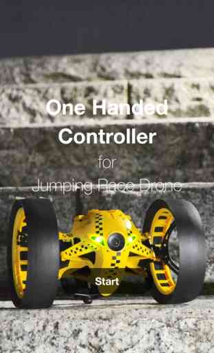 One Handed Controller for Jumping Race Drone 1