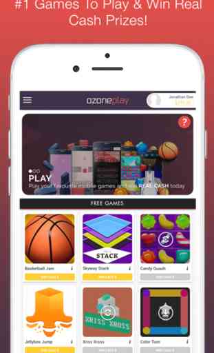 Ozoneplay - Play Games and Earn Real Money 1