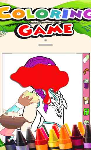 Paint Games Princess Anna Version 4