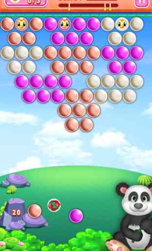 Panda Bubble Ball Pop Shooter: Pandas Snoopy 1