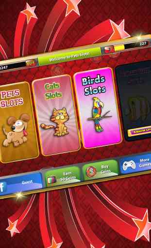 Pet Slots Machines - Cute Baby Animals Match and Win (Fun Free Casino Games) 2