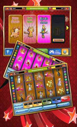 Pet Slots Machines - Cute Baby Animals Match and Win (Fun Free Casino Games) 4