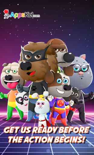 Pete's Super Hero Pets Dress Up – Steel Superhero Maker Games for Free 1