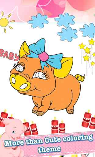 Pig Drawing Coloring Book - Cute Caricature Art Ideas pages for kids 4