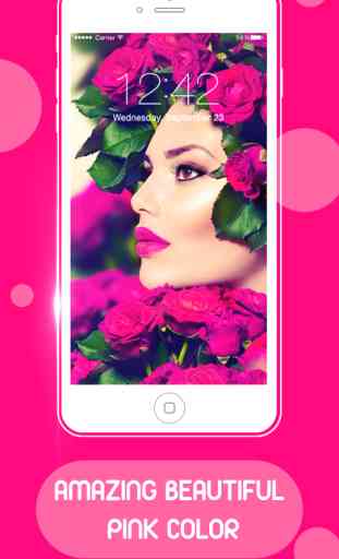 Pink Live Wallpapers & Backgrounds HD for Live Photos, Lock Screen Themes for iPhone,iPad & iPod 2