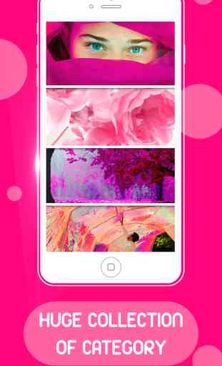 Pink Live Wallpapers & Backgrounds HD for Live Photos, Lock Screen Themes for iPhone,iPad & iPod 4