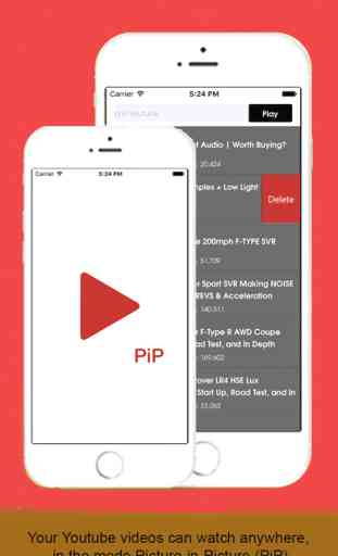 PiP Music Player for Youtube ( Lite ) - play video or listen music when off screen 1