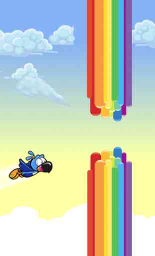 Pipe Fly - Tiny Bird Flaps his Wings over the Rainbow Towers 4